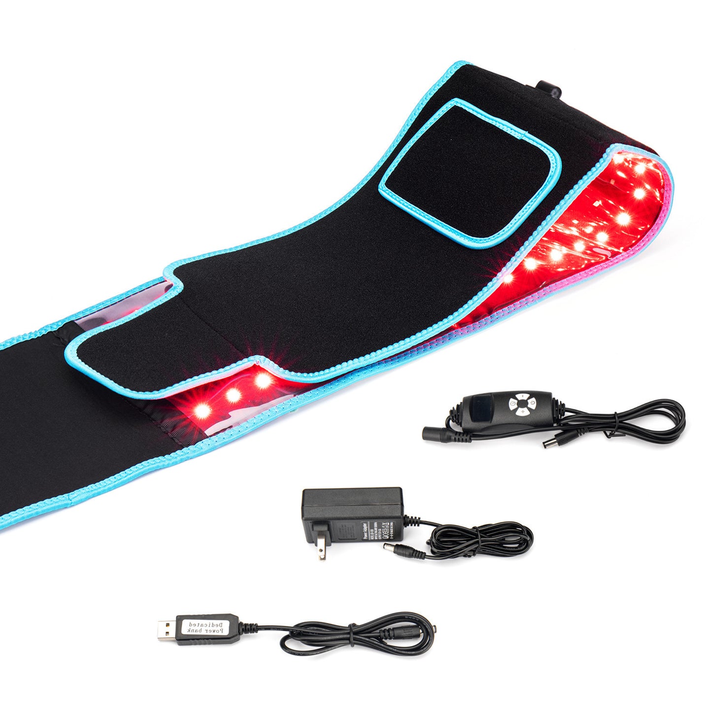 Red Light Infrared Therapy Waist Belt – Pain Relief