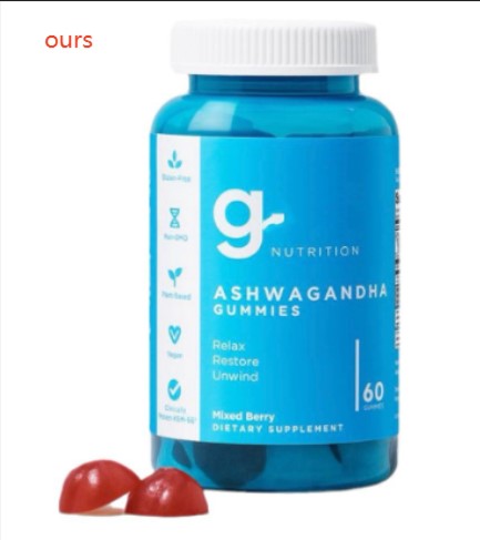 Ashwagandha Gummies – Stress Relief & Mood Support
