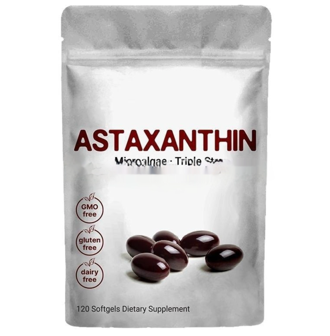 Astaxanthin Capsules – 120 Softgels Antioxidant Support