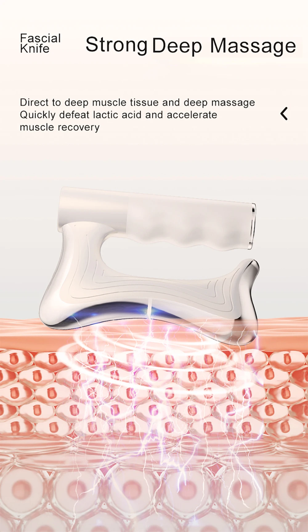 Heated Electric Massage Blade – Fascia Muscle Relaxer