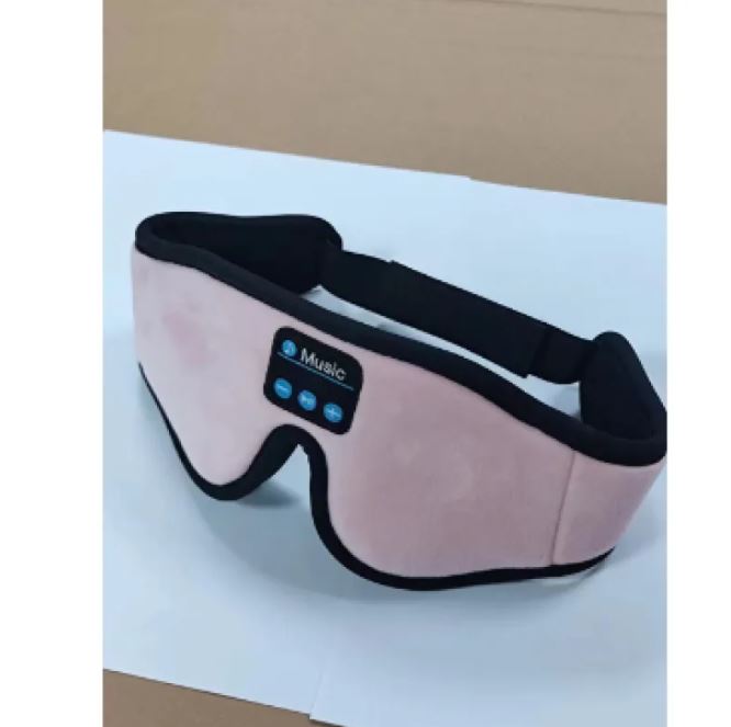 3D Bluetooth Sleep Eye Mask – Music & Total Blackout