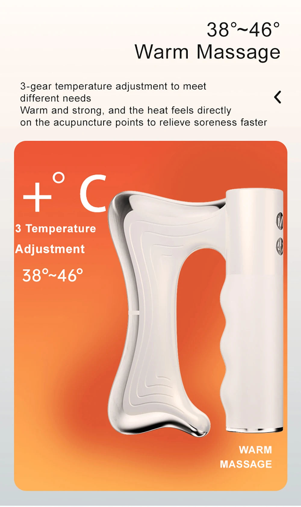 Heated Electric Massage Blade – Fascia Muscle Relaxer