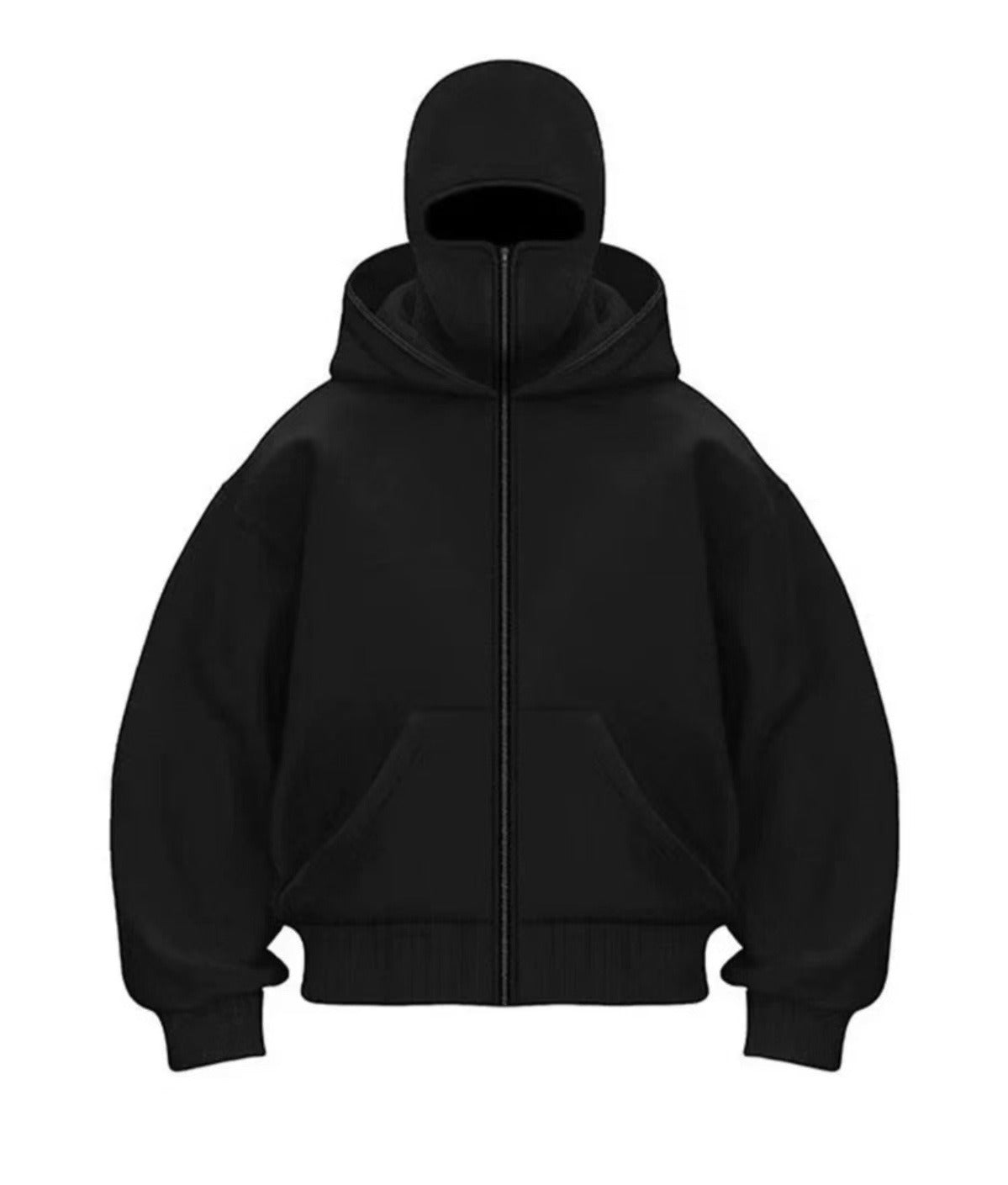 Men's Hooded Baseball Jacket – Lightweight Zip-Up