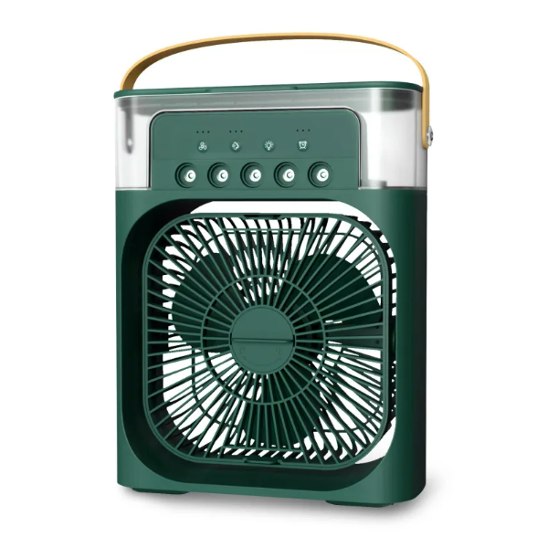 3-in-1 USB Cooling Fan & Humidifier – Portable Desktop