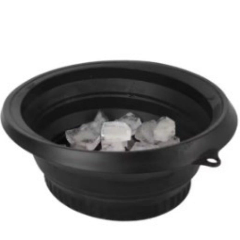 Collapsible Silicone Ice Basin  – Foldable Ice Bath Bowl