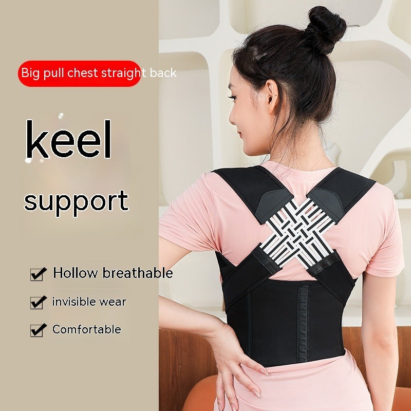 Posture Corrector Back Brace – Breathable, Sizes S–XXXL