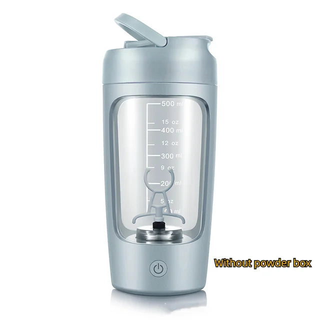 Electric Protein Shaker Bottle – USB Rechargeable Blender