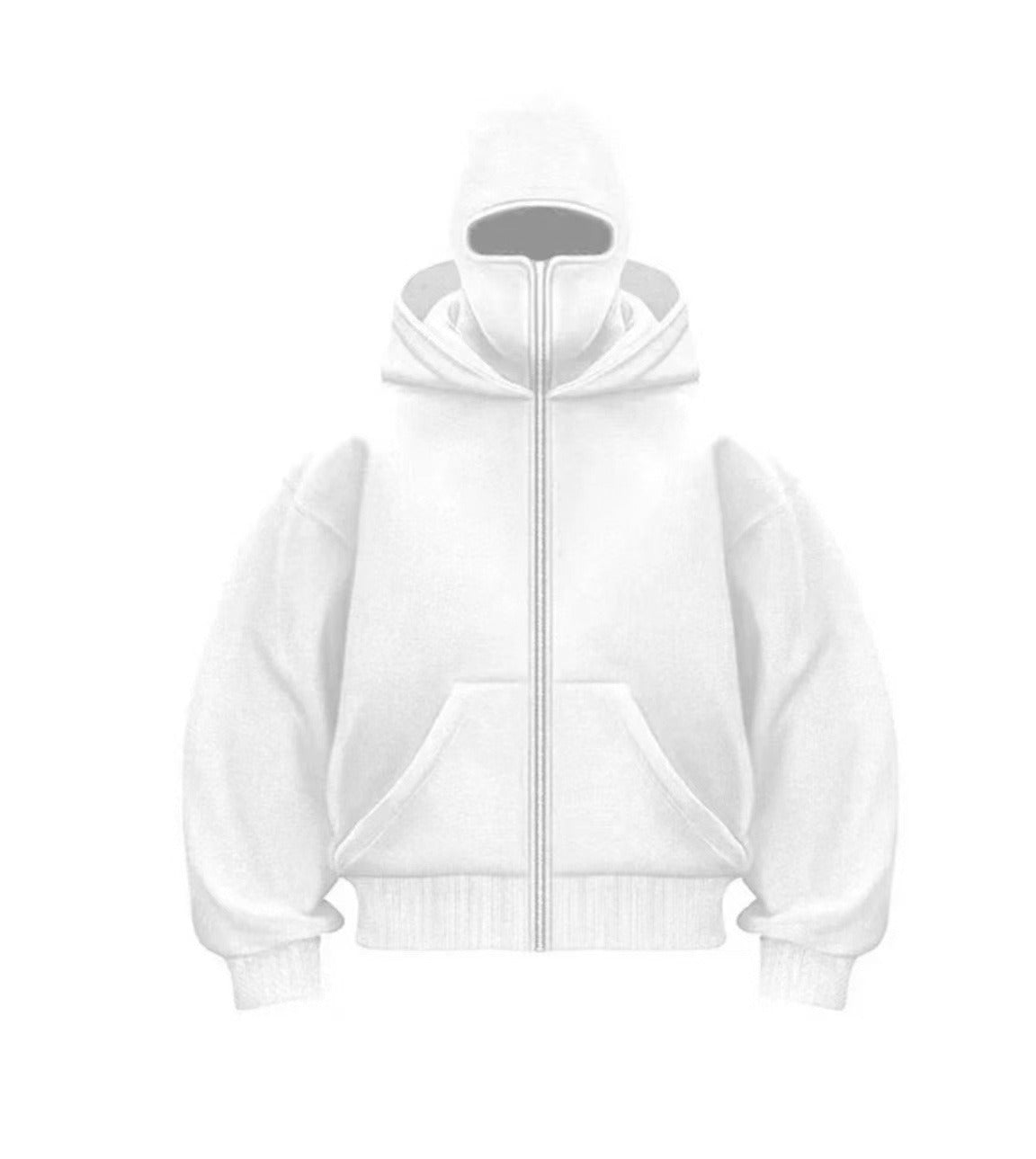 Men's Hooded Baseball Jacket – Lightweight Zip-Up