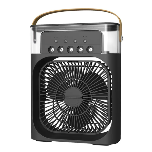 3-in-1 USB Cooling Fan & Humidifier – Portable Desktop