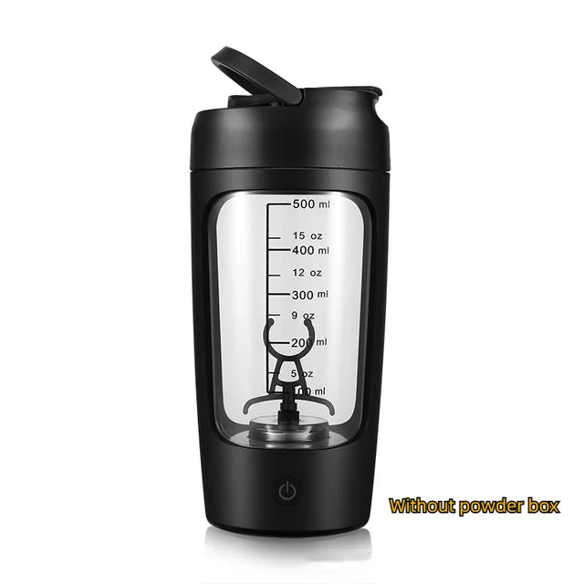 Electric Protein Shaker Bottle – USB Rechargeable Blender