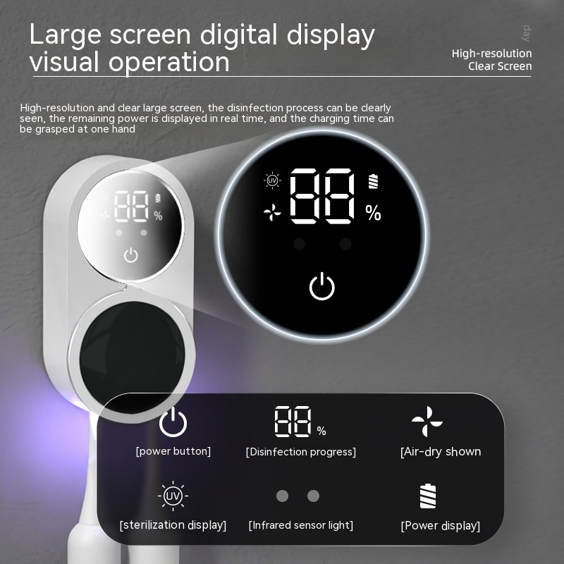 UV Toothbrush Sanitizer – Kills 99.9% of Bacteria