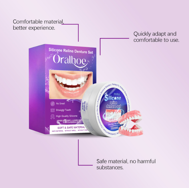 Natural-Look Dentures – Comfortable & Secure Fit
