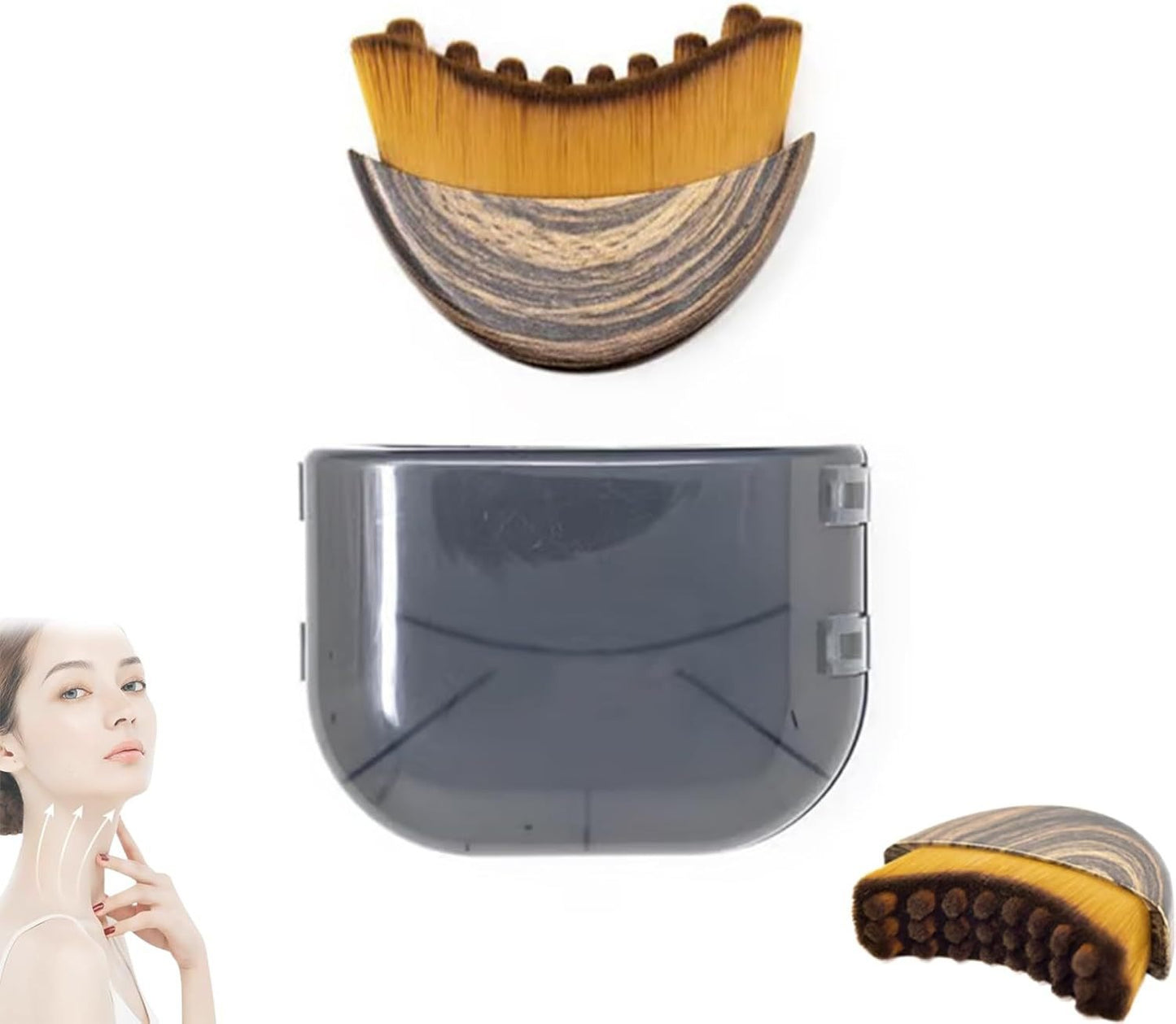 Facial Lymph Massage Brush – Contouring & Drainage