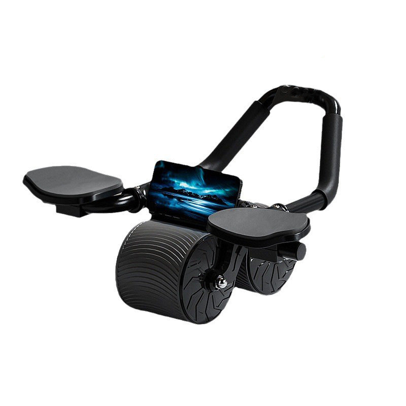 Auto-Rebound Ab Wheel – Core Strength Fitness Roller