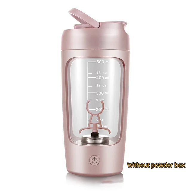 Electric Protein Shaker Bottle – USB Rechargeable Blender