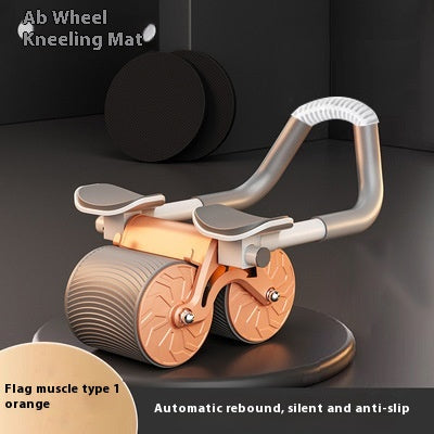Auto-Rebound Ab Wheel – Core Strength Fitness Roller