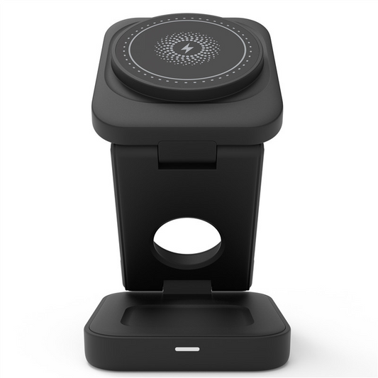 3-in-1 Magnetic Wireless Charger – iPhone, Watch & AirPods