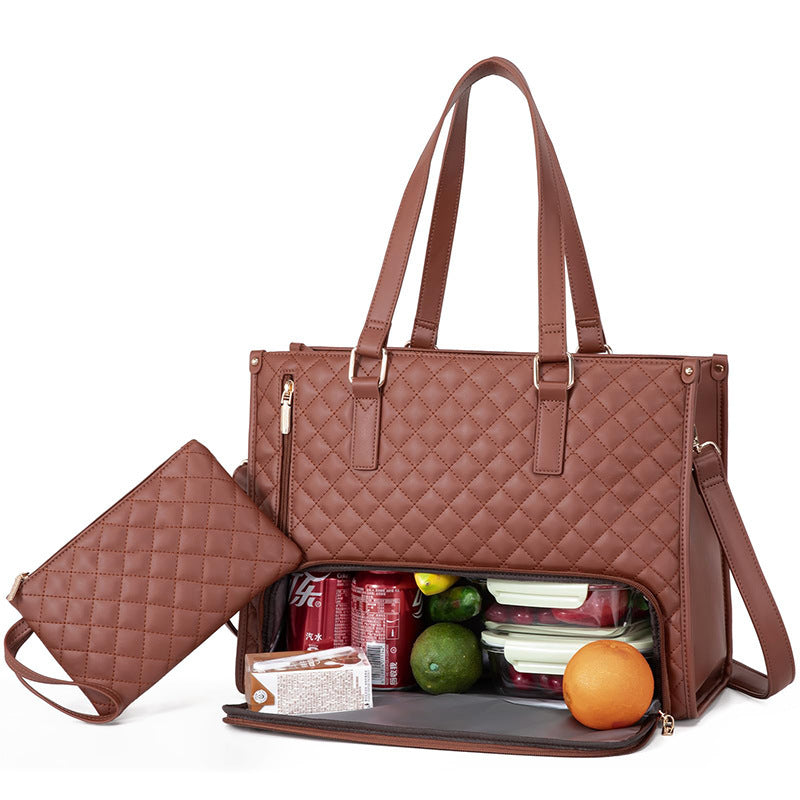 Women's Insulated Lunch Bag  – Stylish & Leak-Proof