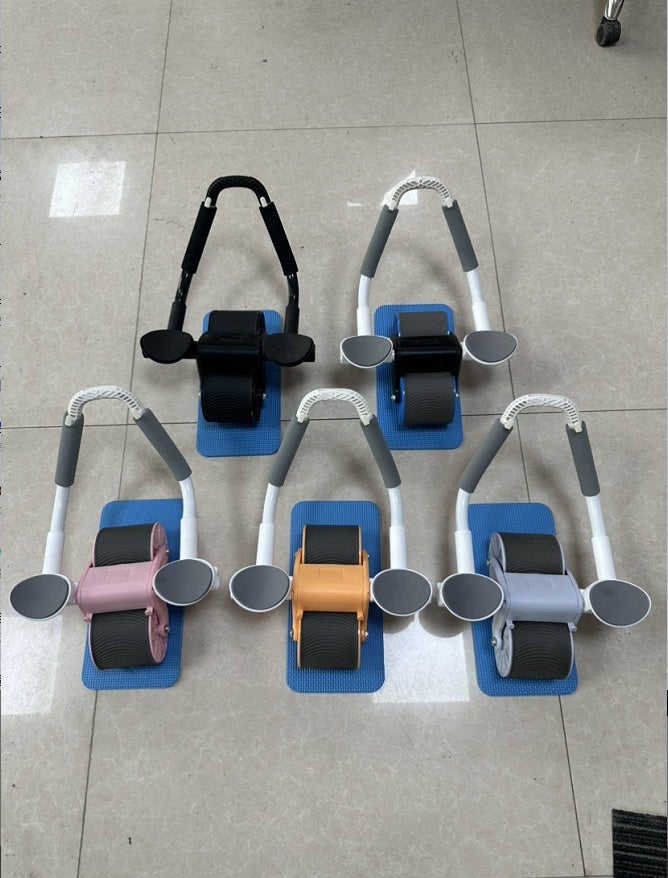 Auto-Rebound Ab Wheel – Core Strength Fitness Roller