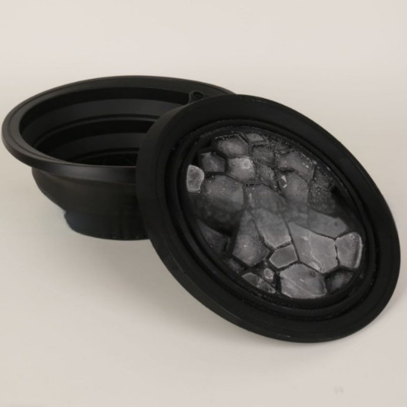 Collapsible Silicone Ice Basin  – Foldable Ice Bath Bowl
