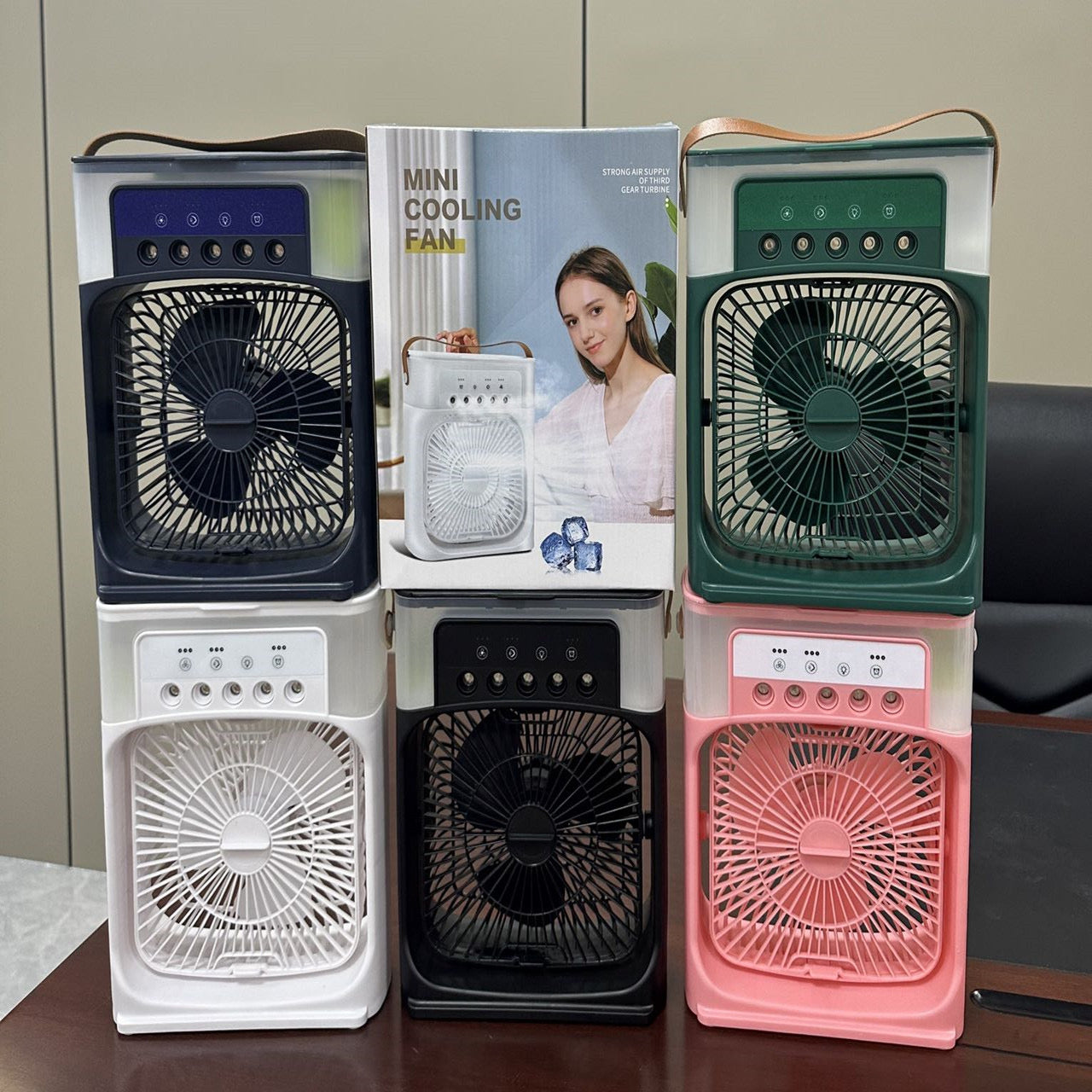 Portable 3-in-1 Air Cooler Fan – Mini AC & Humidifier
