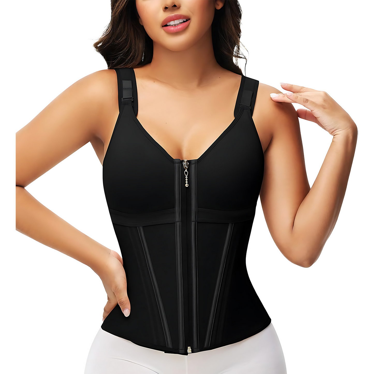 Mesh Slimming Shapewear Corset – Waist & Body Shaper