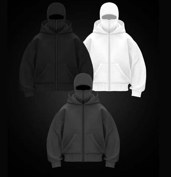 DualCozy Double Hood Fleece Hoodie – Warm & Stylish
