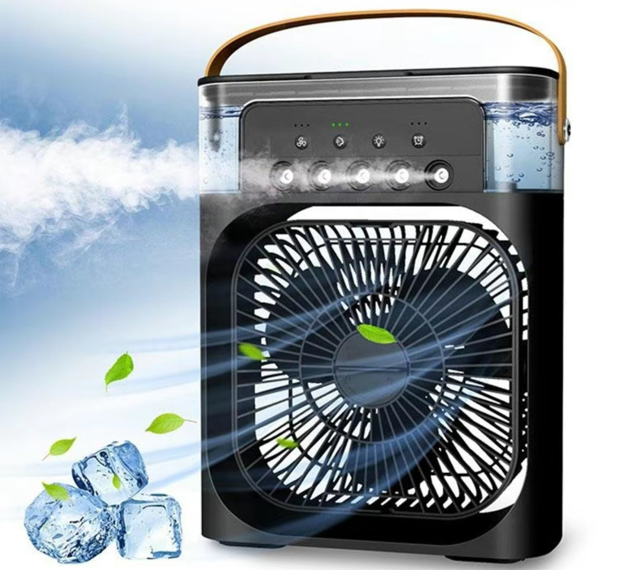 Portable 3-in-1 Air Cooler Fan – Mini AC & Humidifier