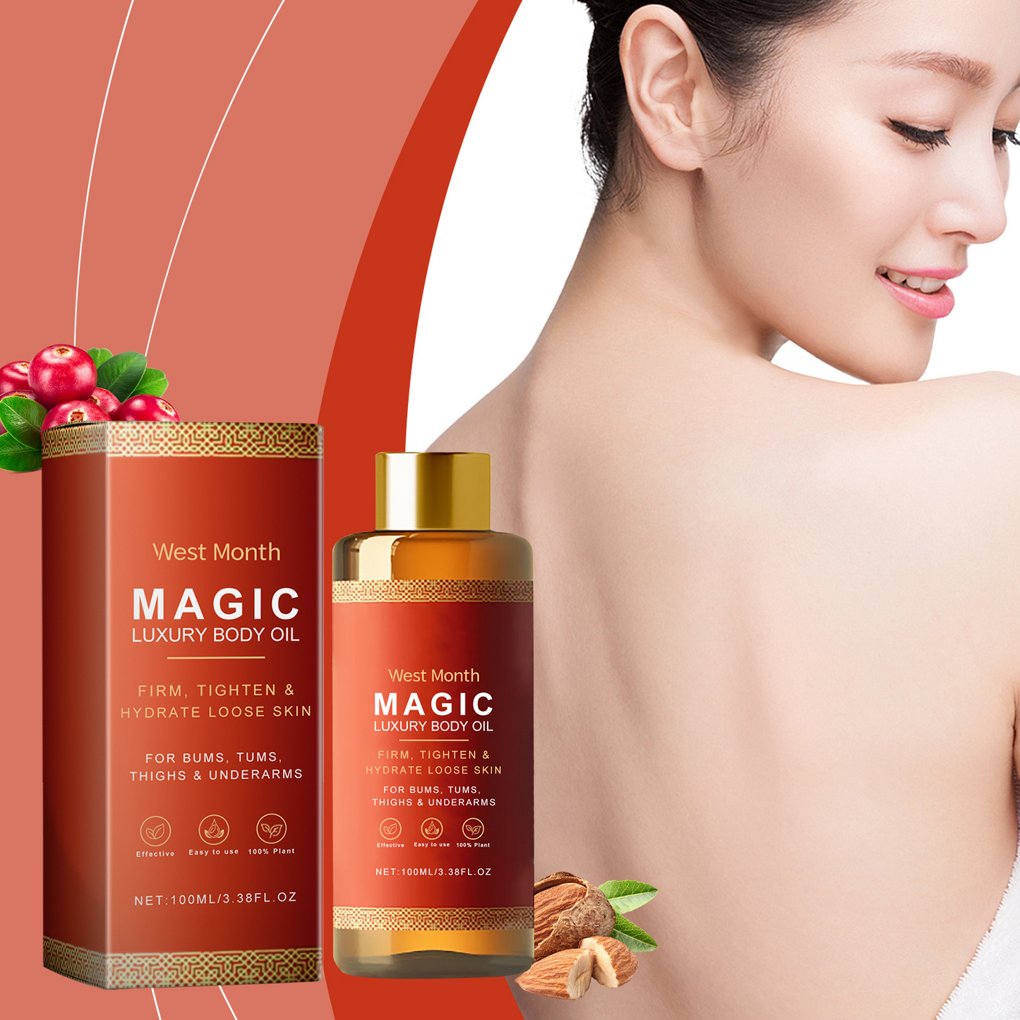 Soothing Body oil – Calming & Moisturising Skin Treatment