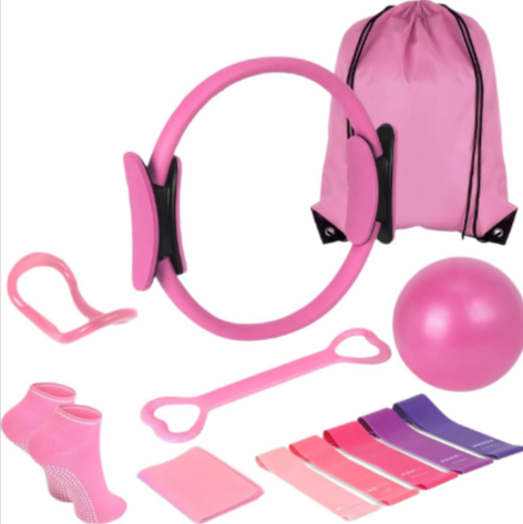 13-Piece Yoga & Pilates Set – Complete Home Fitness Kit