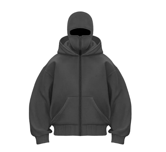 DualCozy Double Hood Fleece Hoodie – Warm & Stylish