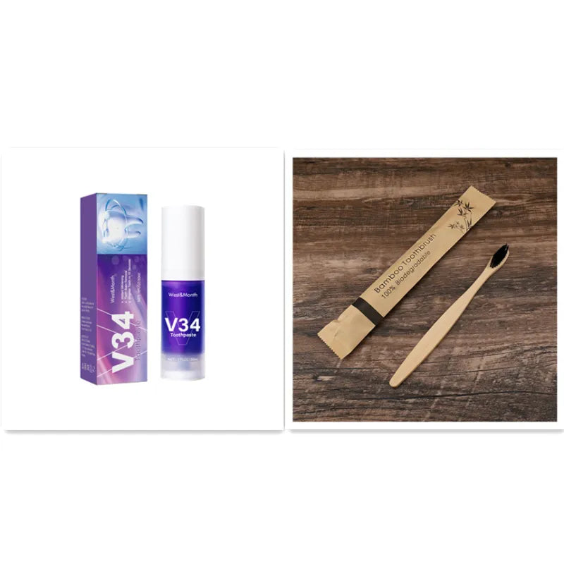 V34 Tooth Cleaning Mousse – Whitening & Gum Care