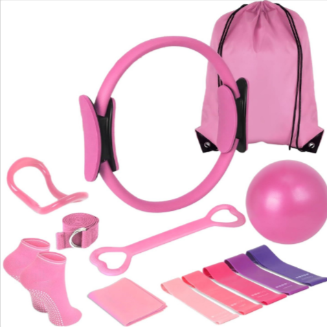13-Piece Yoga & Pilates Set – Complete Home Fitness Kit