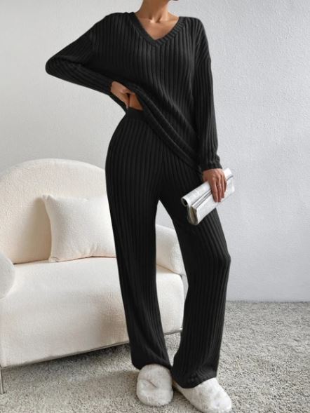 Women's 2-Piece Loungewear Set – Cosy Casual Co-ord