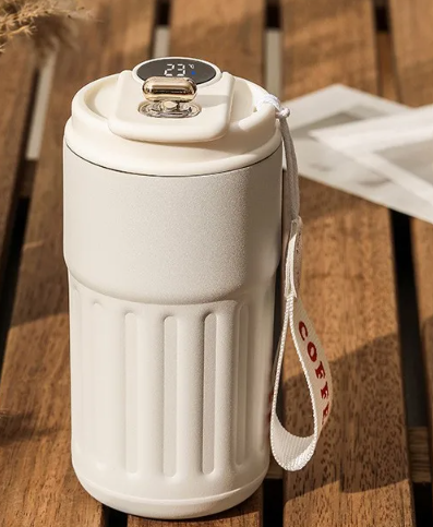 Smart Digital Thermal Bottle – 450ml Insulated Flask