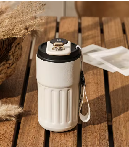 Smart Digital Thermal Bottle – 450ml Insulated Flask
