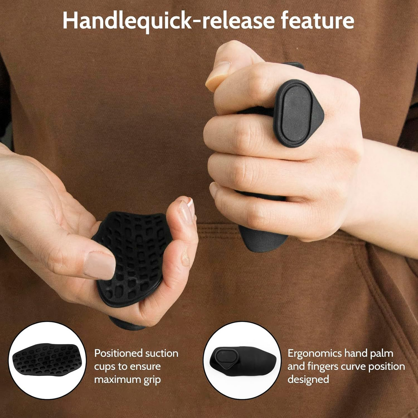 Grip Strengthener Spring Grip Finger Exerciser - Hand Rehab Tool