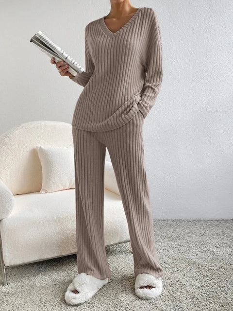 Women's 2-Piece Loungewear Set – Cosy Casual Co-ord