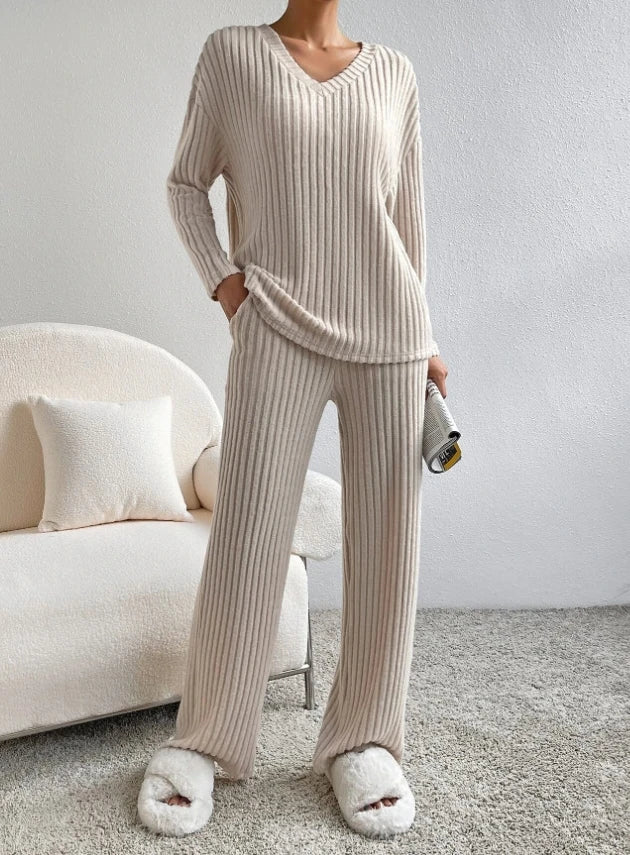 Women's 2-Piece Loungewear Set – Cosy Casual Co-ord