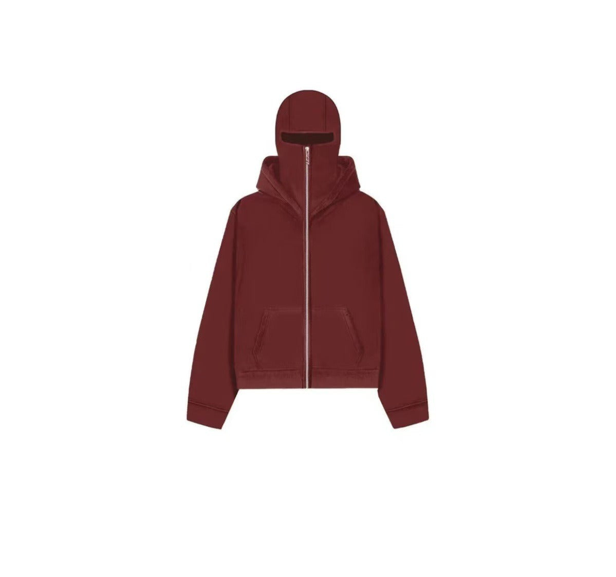 Men's Hooded Baseball Jacket – Lightweight Zip-Up