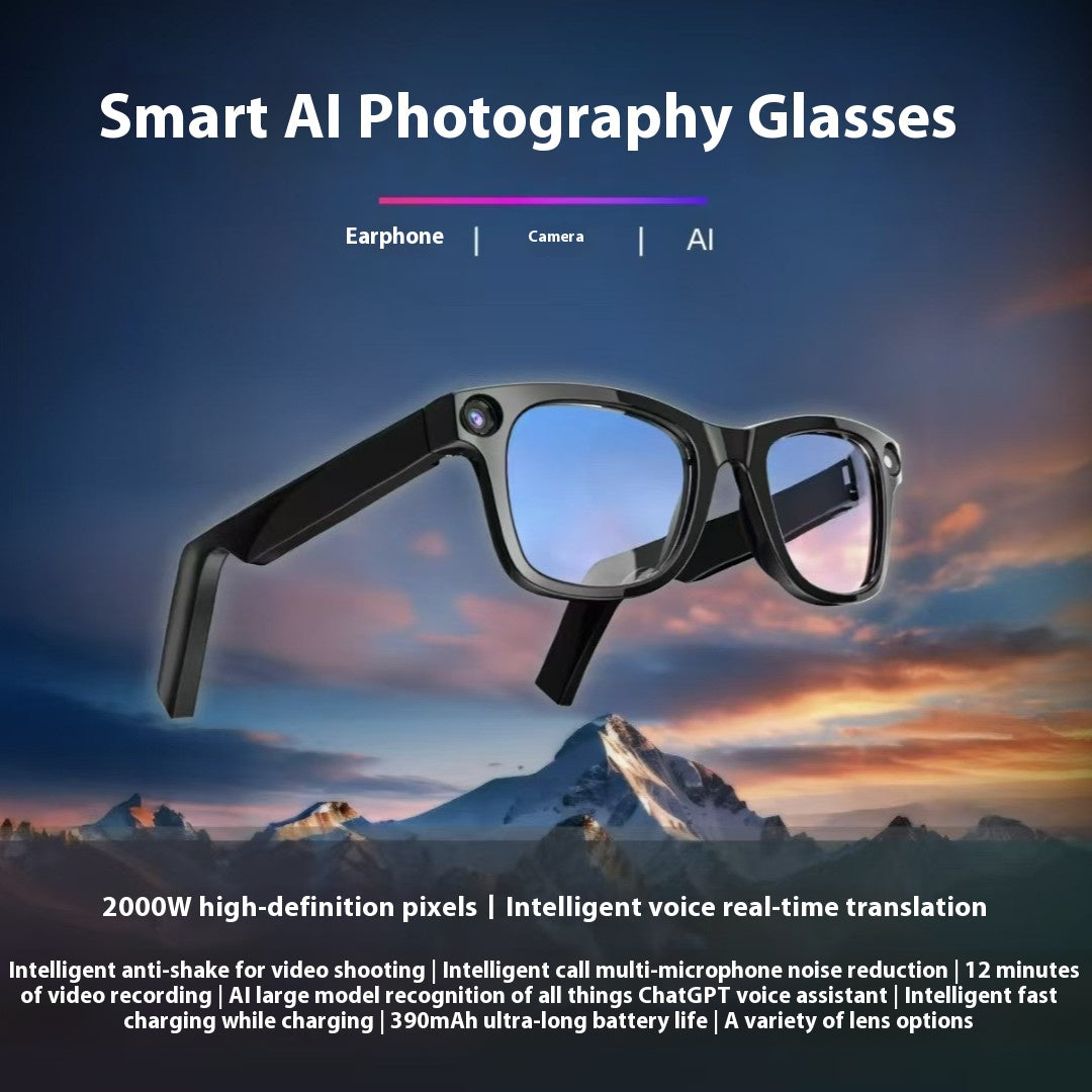 AI Camera Smart Glasses – Wearable Tech Eyewear