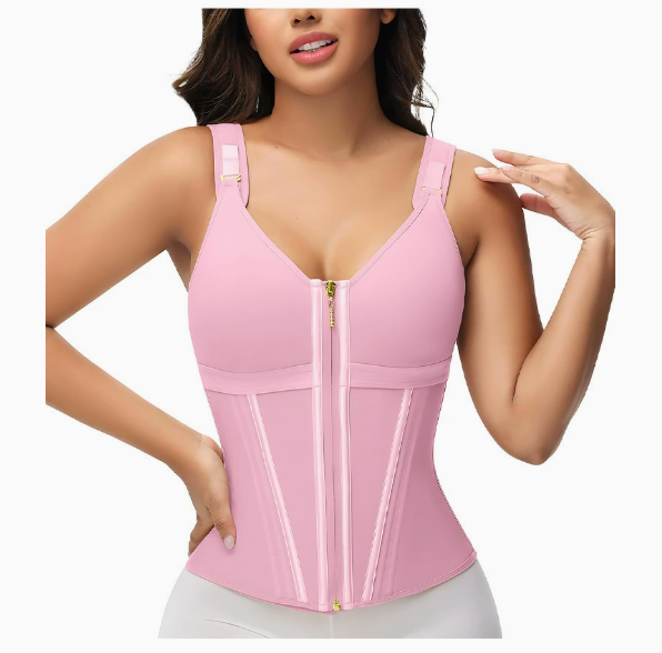 Mesh Slimming Shapewear Corset – Waist & Body Shaper