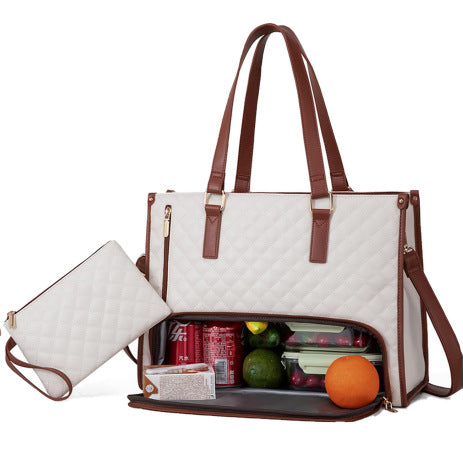 Women's Insulated Lunch Bag  – Stylish & Leak-Proof