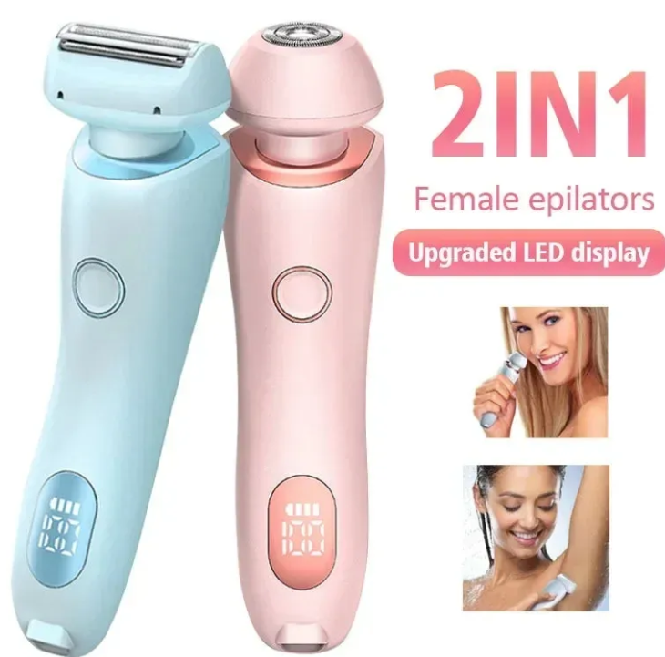Electric Duo Shave – Men's Dual-Head Electric Razor