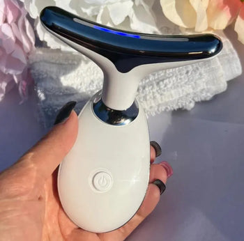 7-Colour Microcurrent Facial Massager – Skin Firming