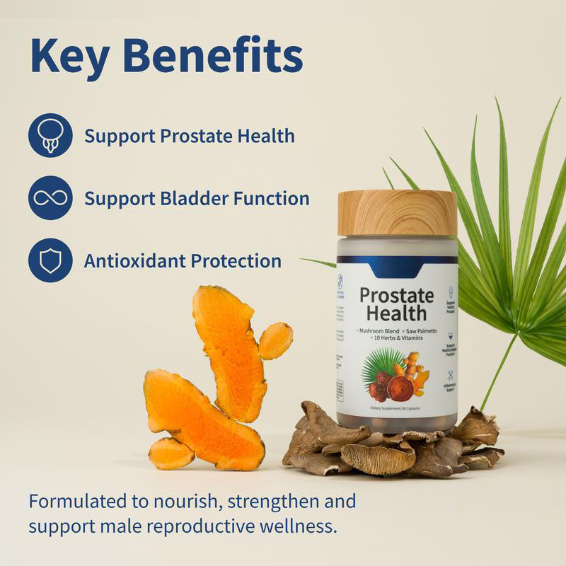Nitric Oxide & Saw Palmetto Capsules – Men's Health