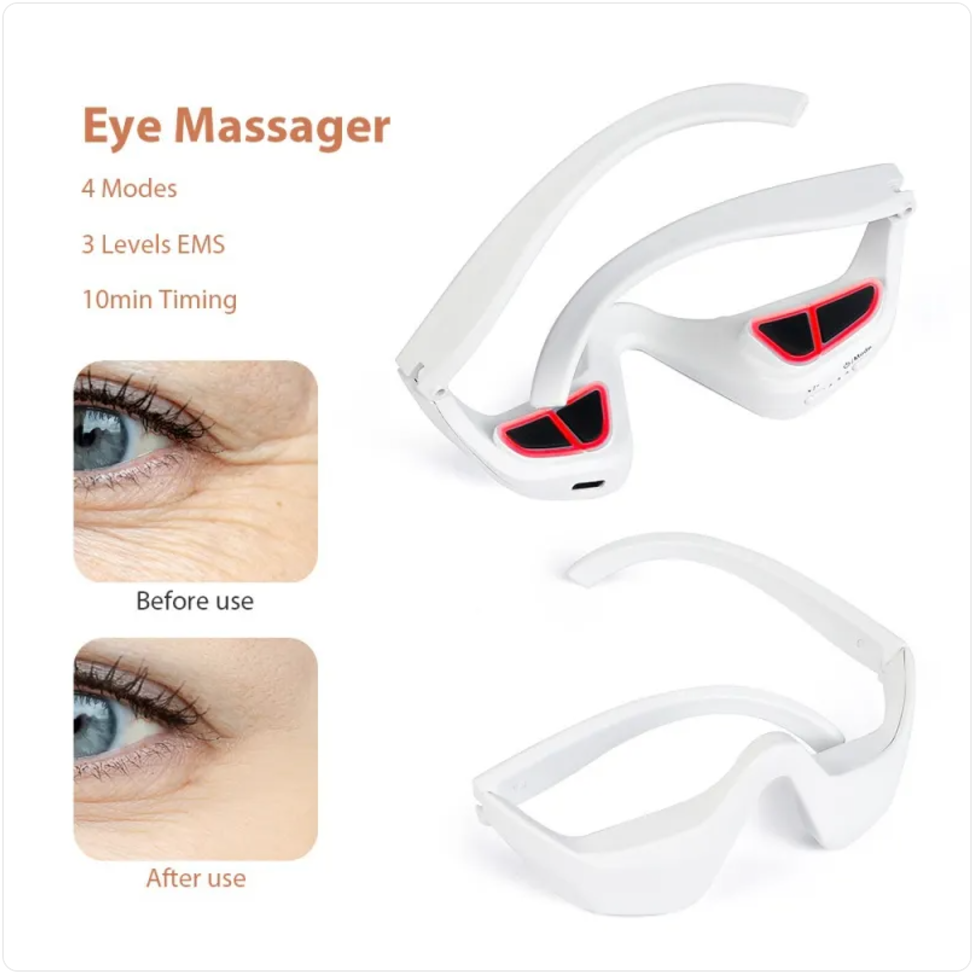 Red Light Eye Massager– Relieve Fatigue & Dark Circles
