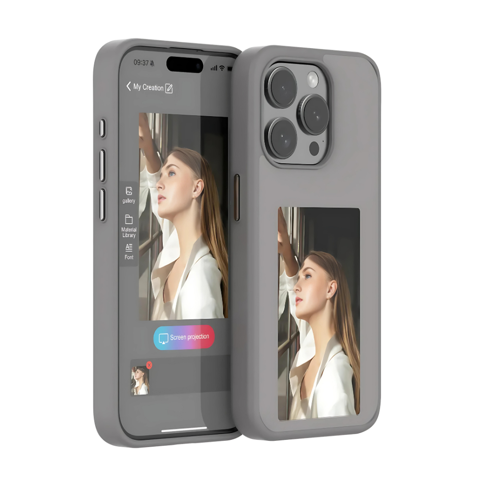 E-Ink Phone Case – Customisable Display Smart Case