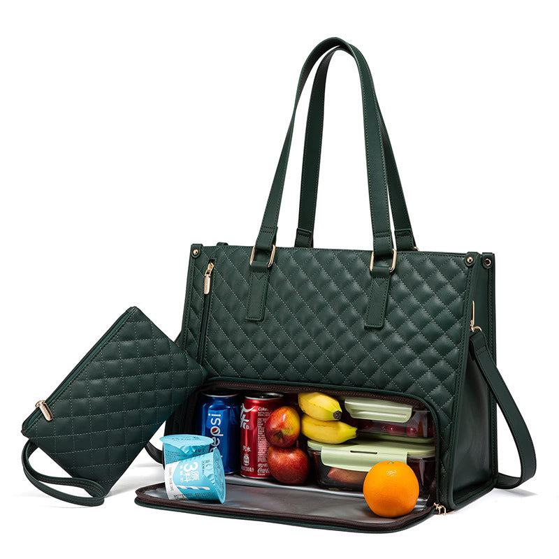Women's Insulated Lunch Bag  – Stylish & Leak-Proof