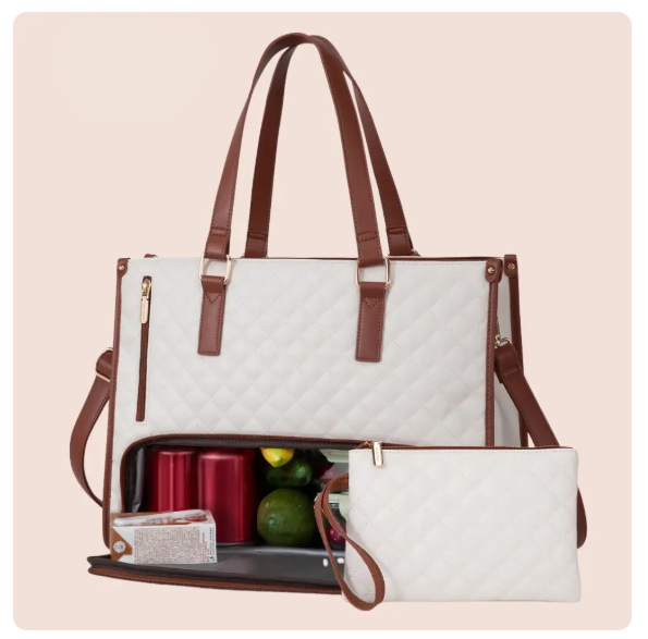 Women's Insulated Lunch Bag  – Stylish & Leak-Proof